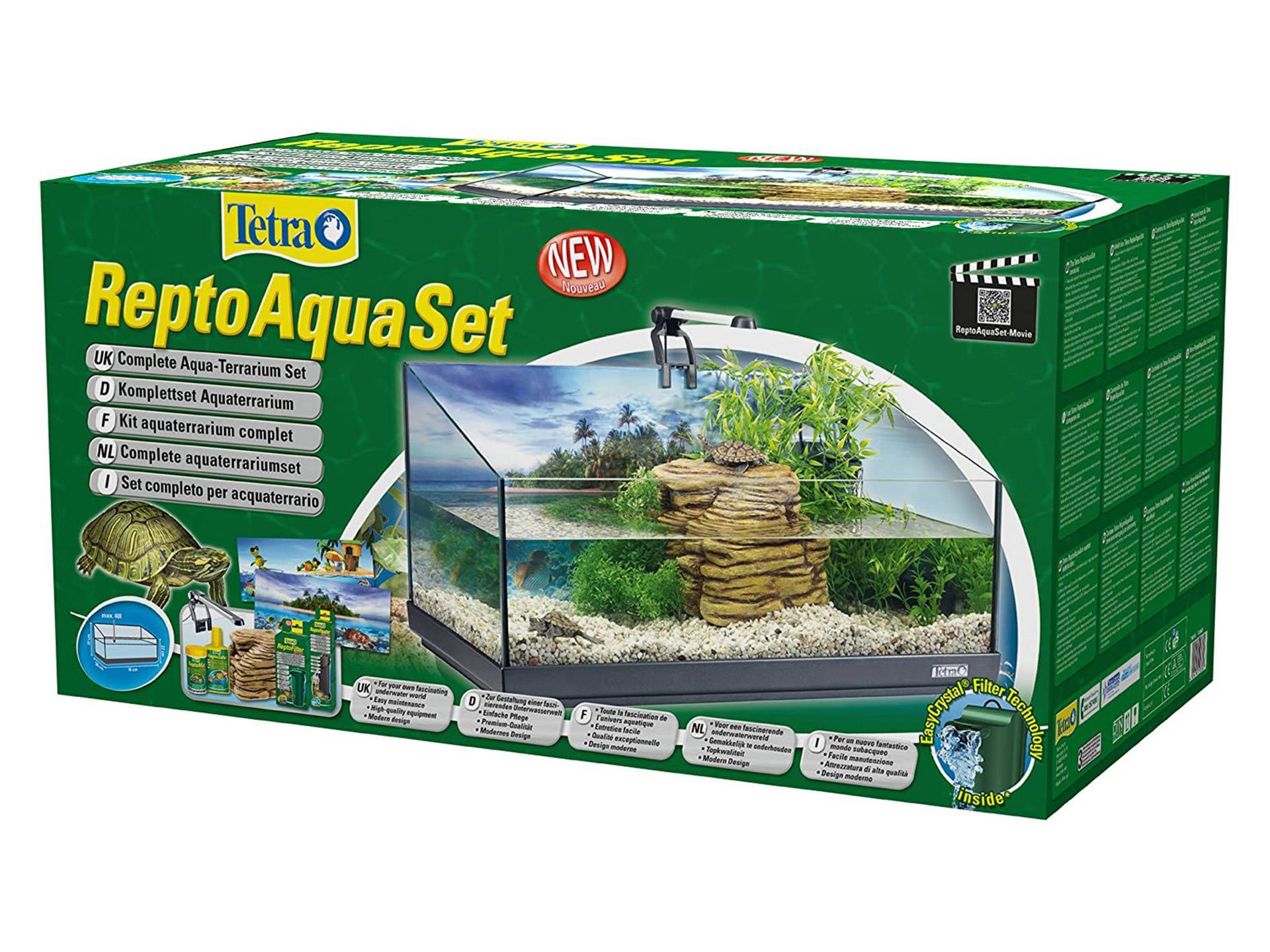 Aquaterrarium tortue avec accessoires 80 litres Tetra Repto AquaSet sixième