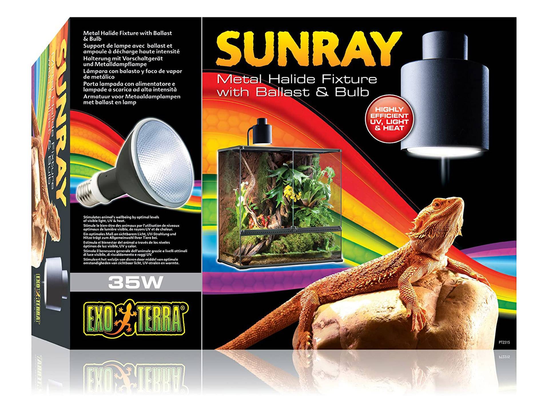 Ballast lampe à halogénure pour tortue 35 watts Exo Terra neuvième