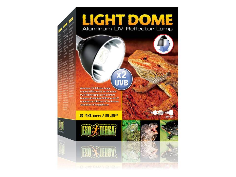 Support pour lampe terrarium 75 watts Exo Terra Light Dome